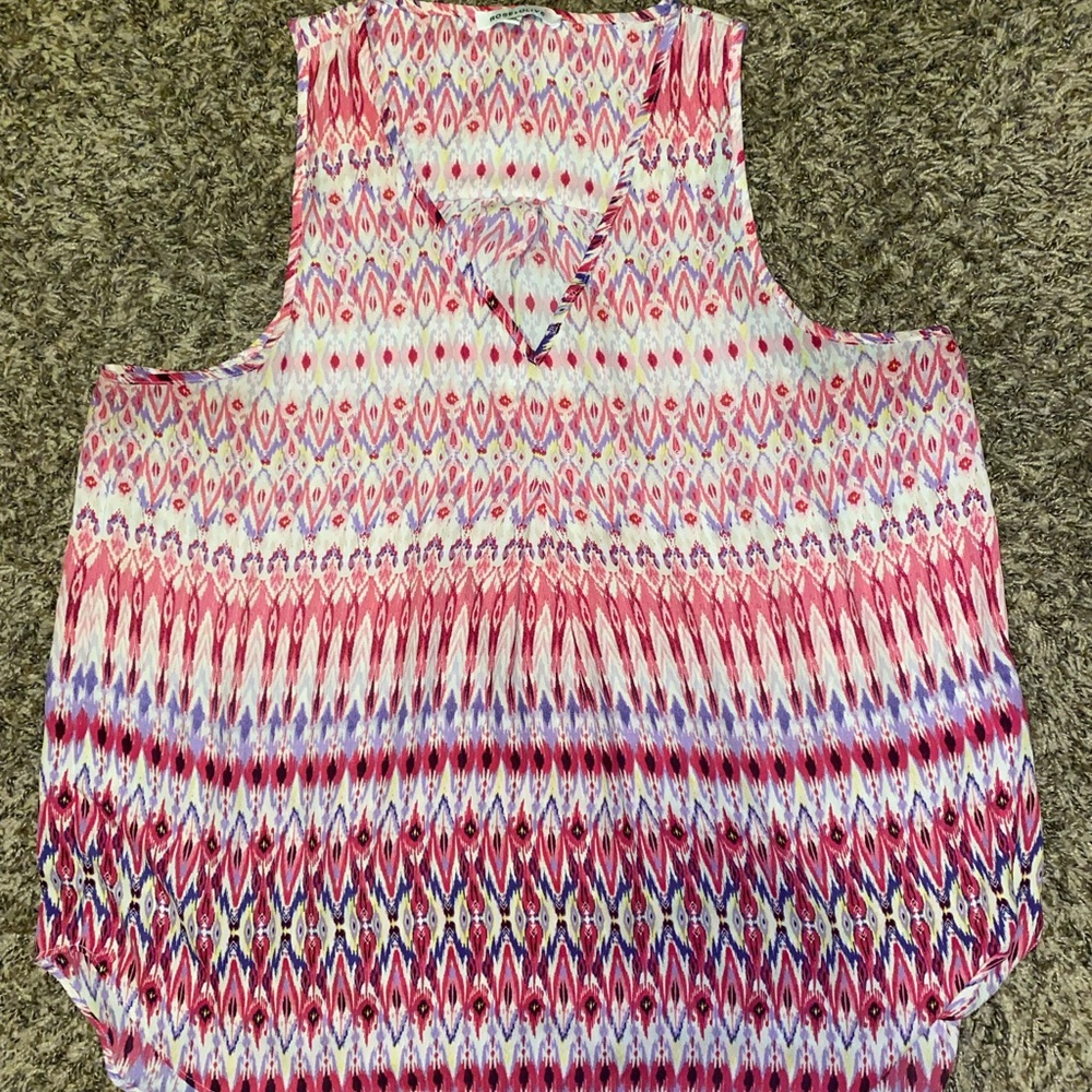 Tribal print blouse